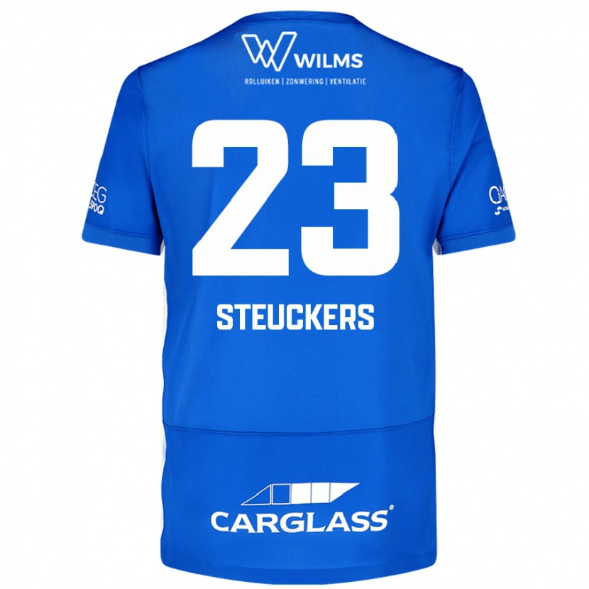 Danxen Kid Jarne Steuckers #23 Blue Home Jersey 2024/25 T-Shirt