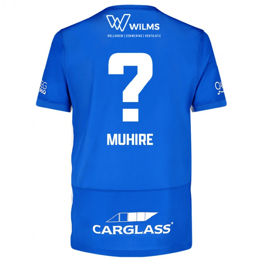Danxen Kid Ian-Confiance Muhire #0 Blue Home Jersey 2024/25 T-Shirt