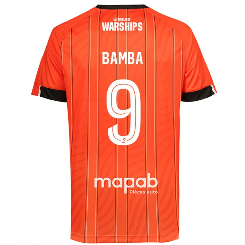Danxen Kid Mohamed Bamba #9 Orange Home Jersey 2024/25 T-Shirt
