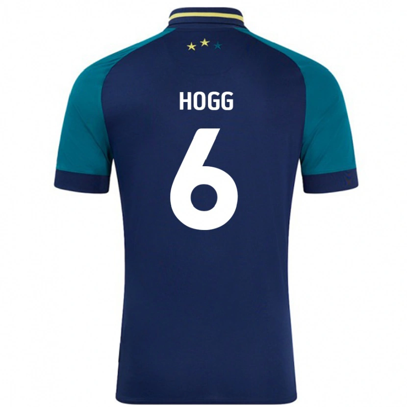 Danxen Kid Jonathan Hogg #6 Navy Dark Green Away Jersey 2024/25 T-Shirt
