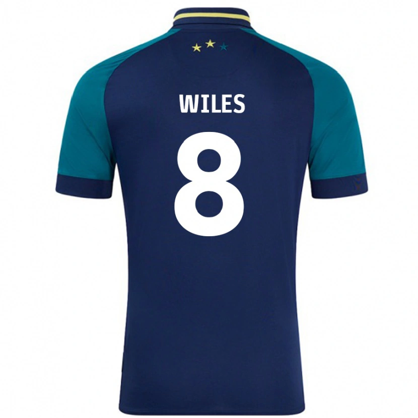 Danxen Kid Ben Wiles #8 Navy Dark Green Away Jersey 2024/25 T-Shirt