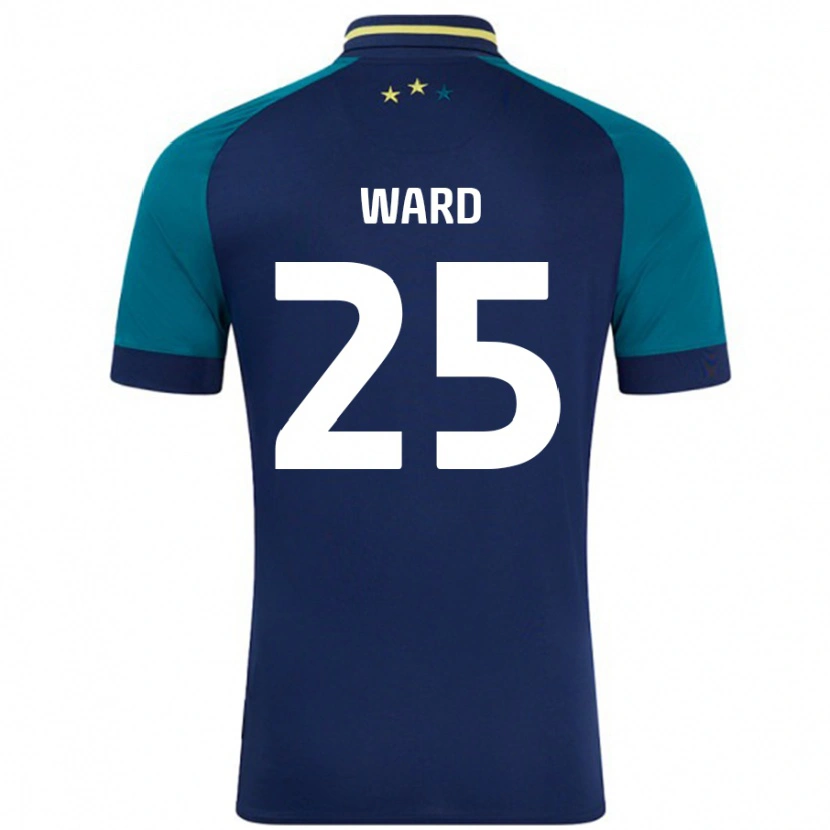 Danxen Kid Danny Ward #25 Navy Dark Green Away Jersey 2024/25 T-Shirt