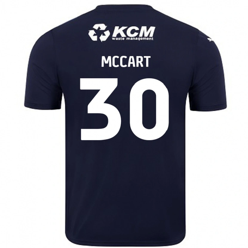Danxen Kid Jamie Mccart #30 Navy Blue Away Jersey 2024/25 T-Shirt