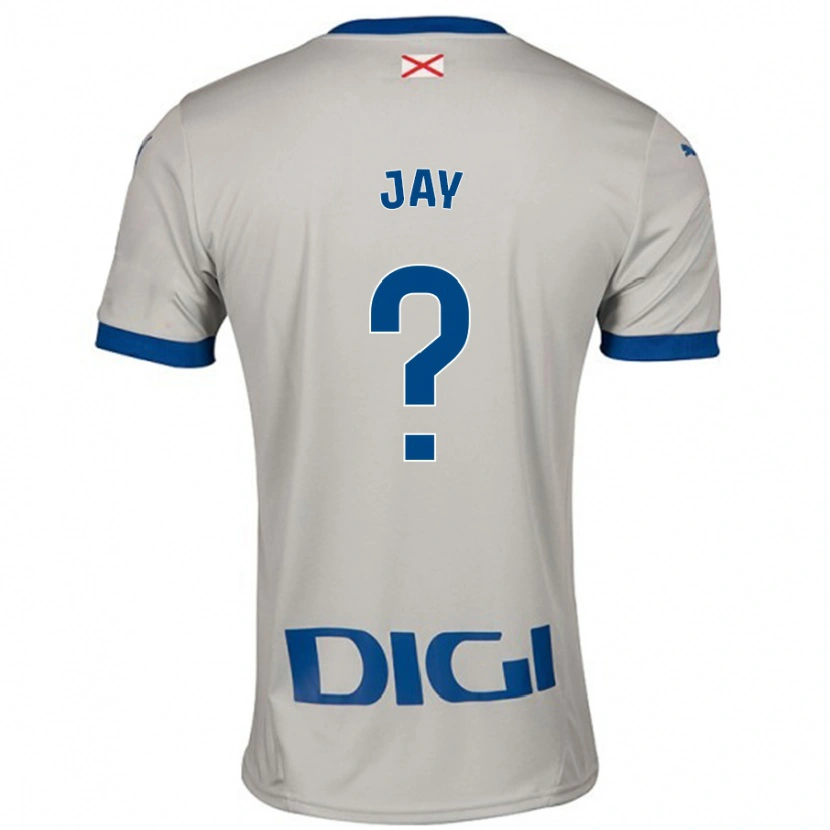 Danxen Kid Alejandro Jay #0 Light Gray Away Jersey 2024/25 T-Shirt