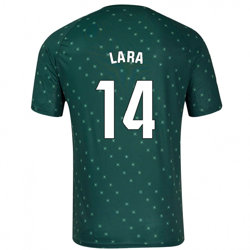 Danxen Kid Luis Lara #14 Dark Green Away Jersey 2024/25 T-Shirt