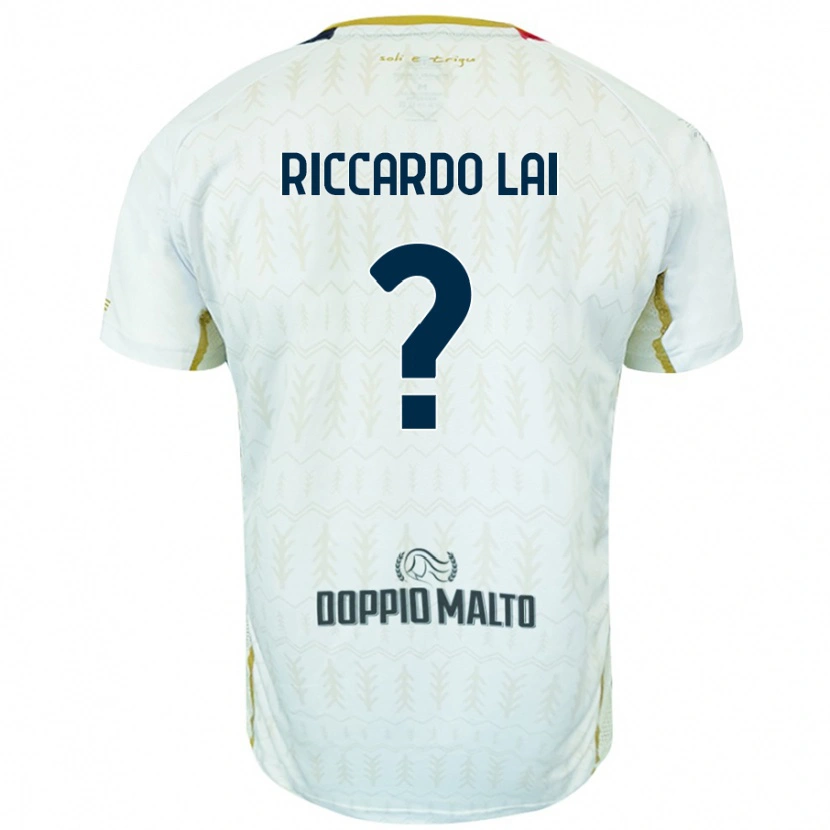 Danxen Kid Riccardo Lai #0 White Away Jersey 2024/25 T-Shirt