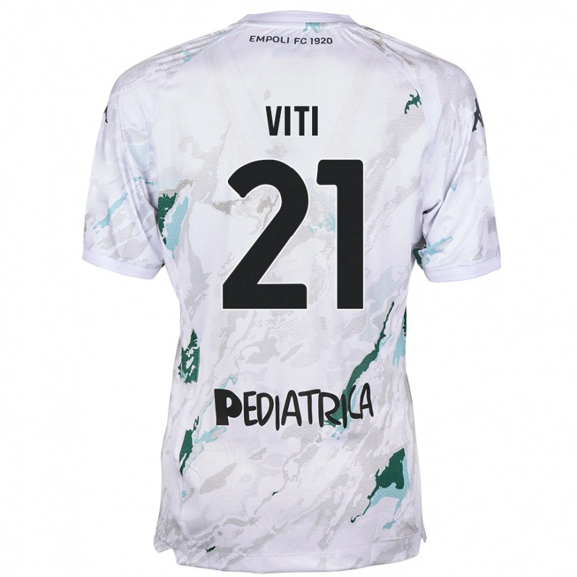 Danxen Kid Mattia Viti #21 Grey Away Jersey 2024/25 T-Shirt