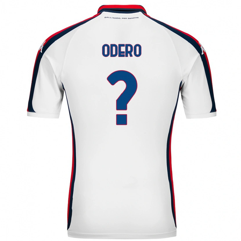 Danxen Kid Martino Odero #0 White Away Jersey 2024/25 T-Shirt