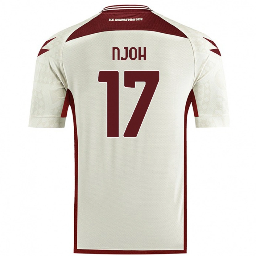 Danxen Kid Lilian Njoh #17 Cream Color Away Jersey 2024/25 T-Shirt