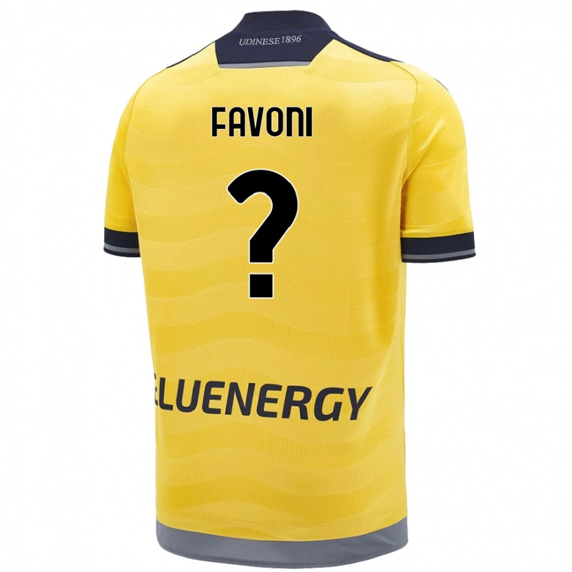 Danxen Kid Patrick Favoni #0 Golden Away Jersey 2024/25 T-Shirt