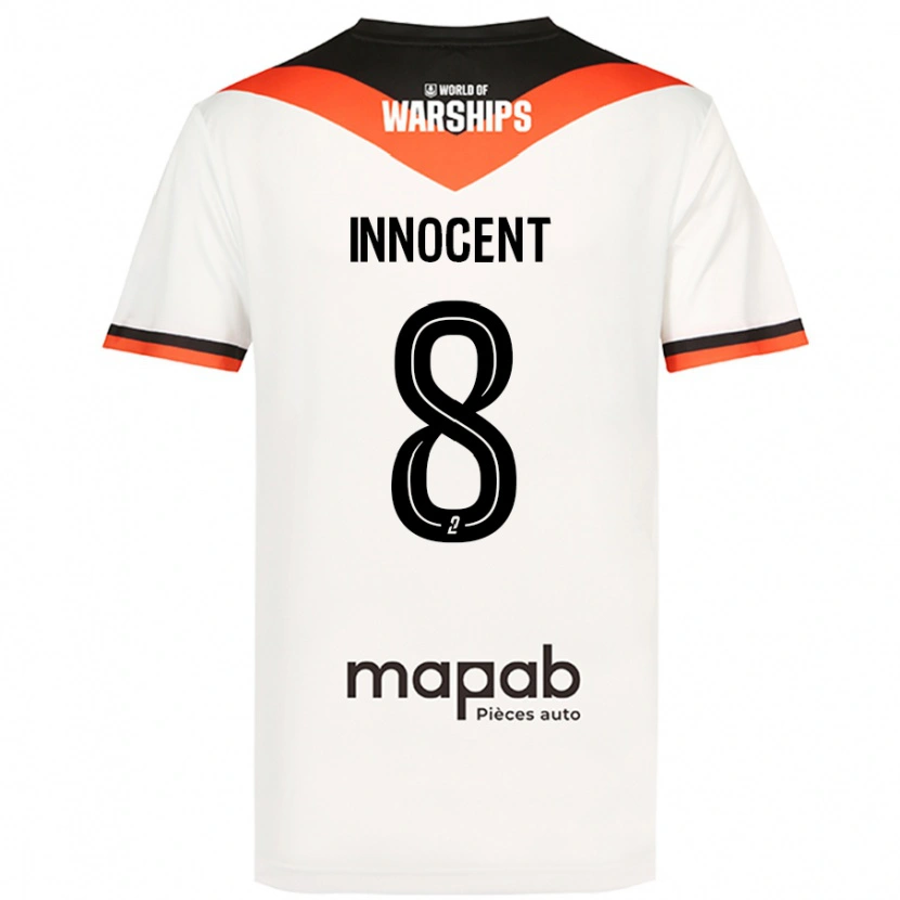 Danxen Kid Bonke Innocent #8 White Away Jersey 2024/25 T-Shirt