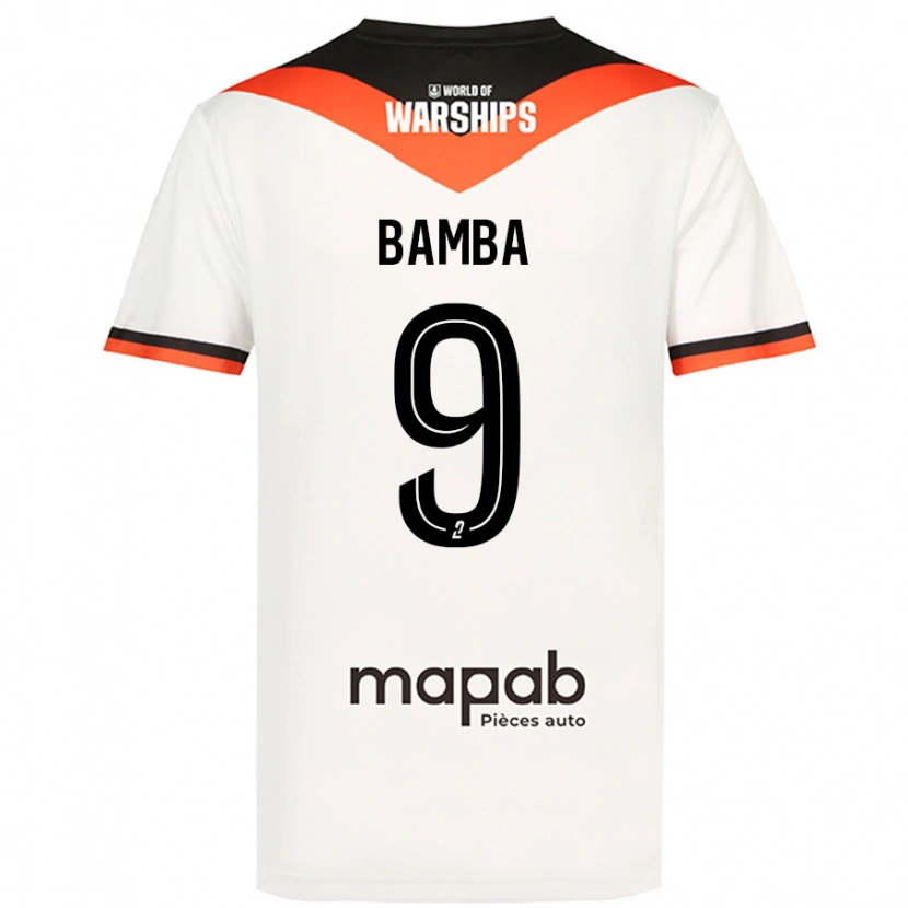 Danxen Kid Mohamed Bamba #9 White Away Jersey 2024/25 T-Shirt