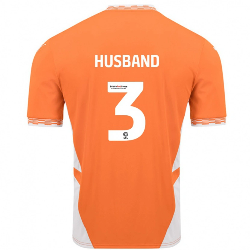 Danxen Men James Husband #3 Orange White Home Jersey 2024/25 T-Shirt