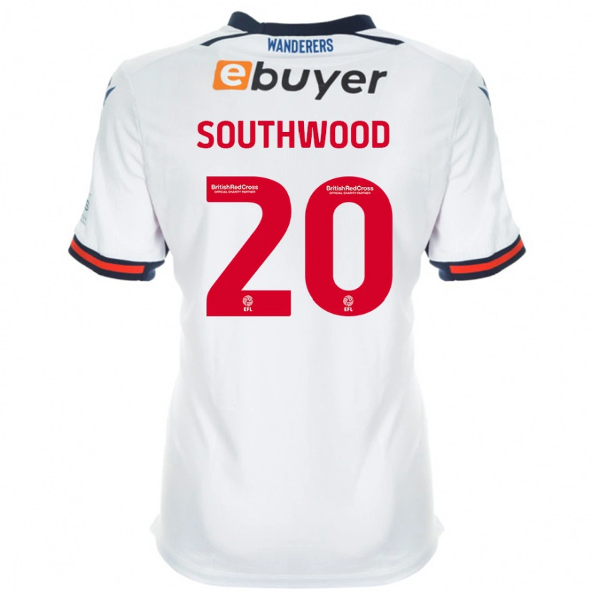 Danxen Men Luke Southwood #20 White Home Jersey 2024/25 T-Shirt