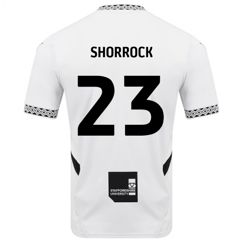 Danxen Men Jack Shorrock #23 White Home Jersey 2024/25 T-Shirt