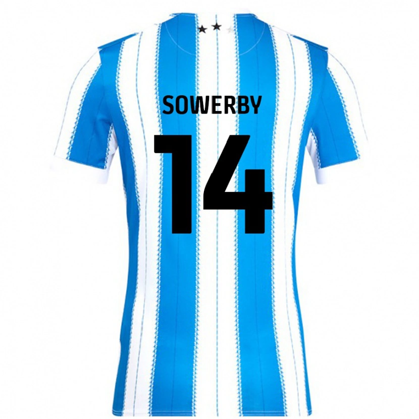 Danxen Men Lucy Sowerby #14 Blue White Home Jersey 2024/25 T-Shirt