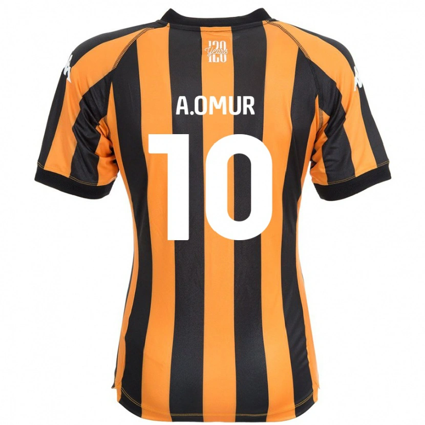 Danxen Men Abdülkadir Ömür #10 Black Amber Home Jersey 2024/25 T-Shirt