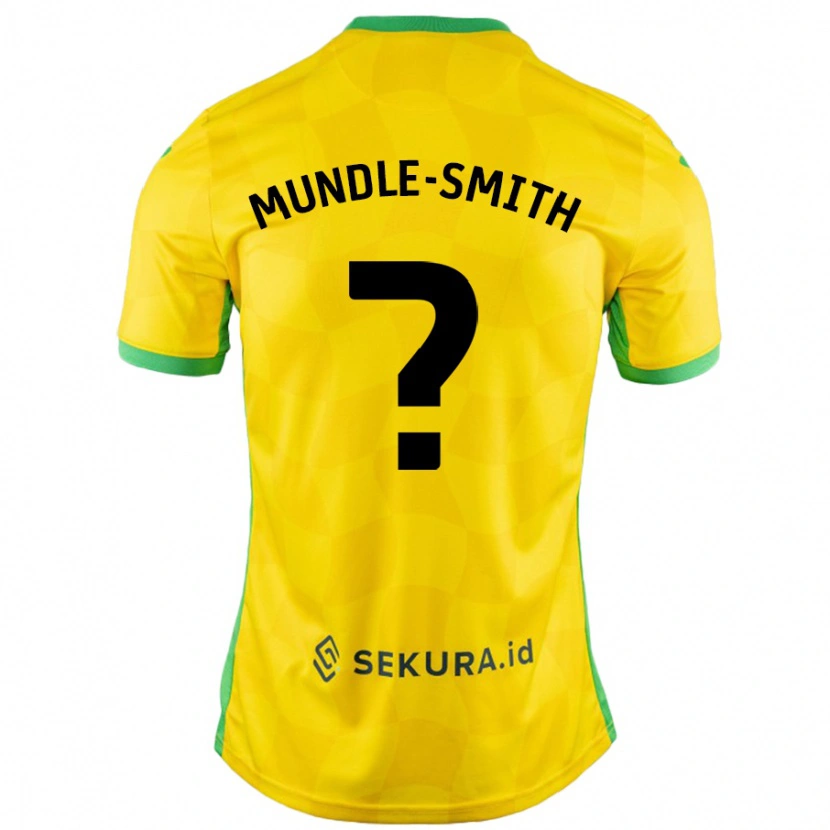 Danxen Men Errol Mundle-Smith #0 Yellow Green Home Jersey 2024/25 T-Shirt