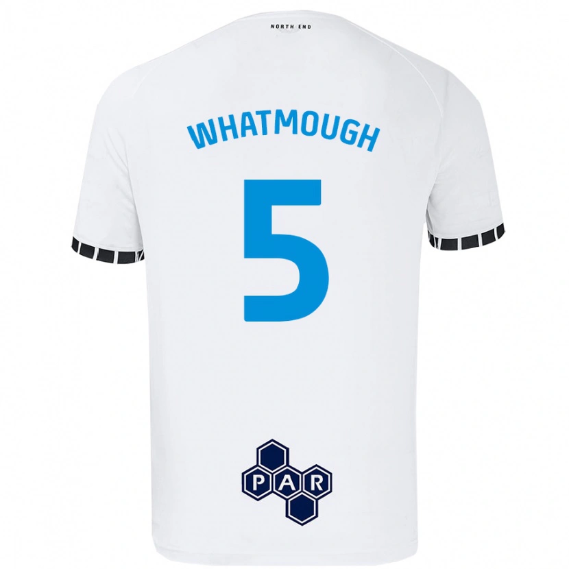 Danxen Men Jack Whatmough #5 White Home Jersey 2024/25 T-Shirt