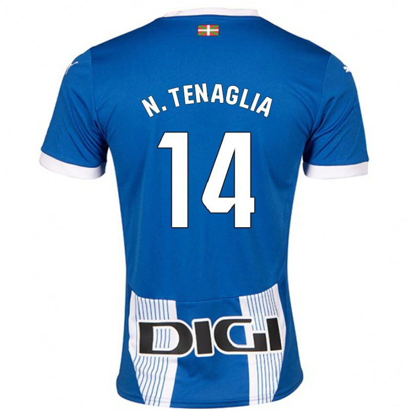 Danxen Men Nahuel Tenaglia #14 Blue Home Jersey 2024/25 T-Shirt