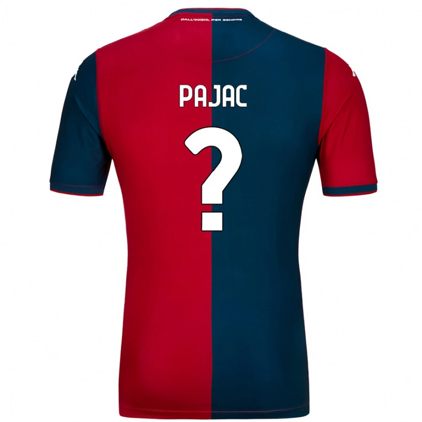 Danxen Men Marko Pajac #0 Red Dark Blue Home Jersey 2024/25 T-Shirt