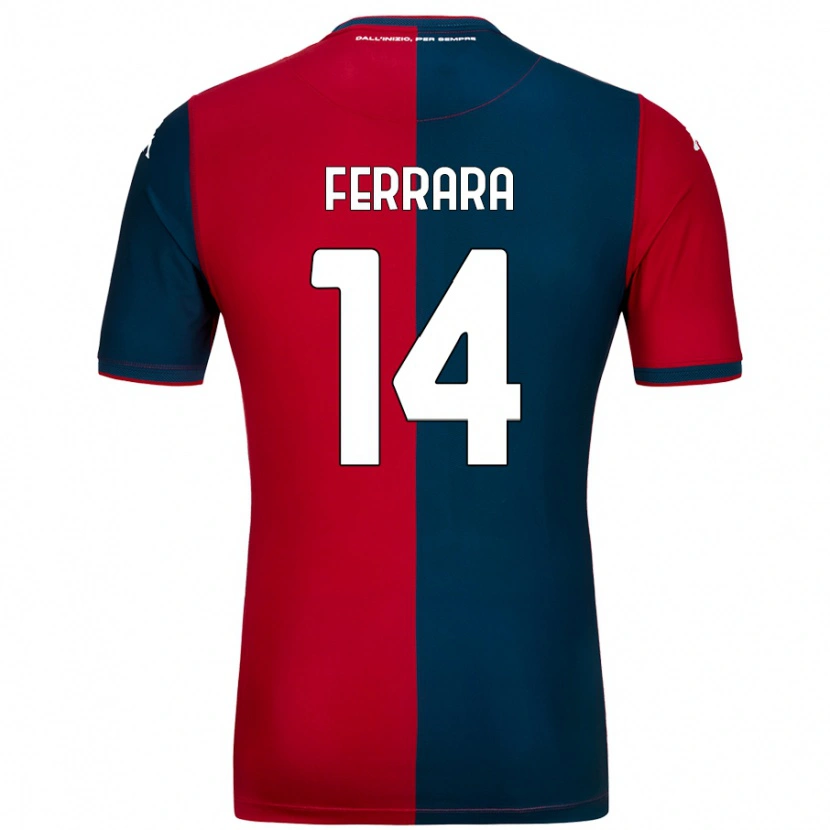 Danxen Men Anastasia Ferrara #14 Red Dark Blue Home Jersey 2024/25 T-Shirt