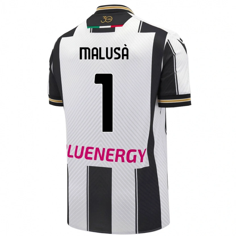 Danxen Men Joel Malusà #1 White Black Home Jersey 2024/25 T-Shirt