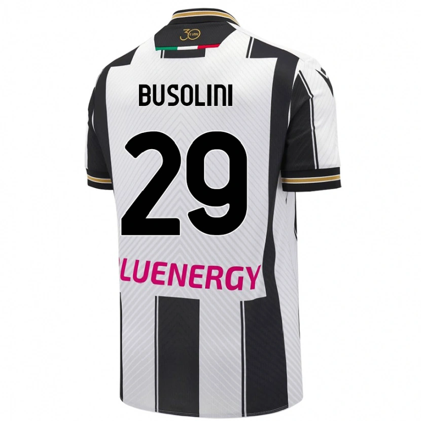 Danxen Men Alessandro Busolini #29 White Black Home Jersey 2024/25 T-Shirt