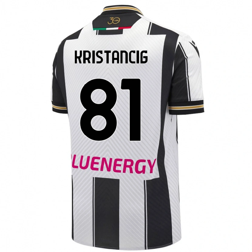 Danxen Men Luca Kristancig #81 White Black Home Jersey 2024/25 T-Shirt