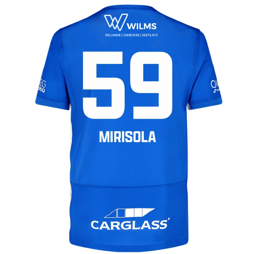 Danxen Men Robin Mirisola #59 Blue Home Jersey 2024/25 T-Shirt