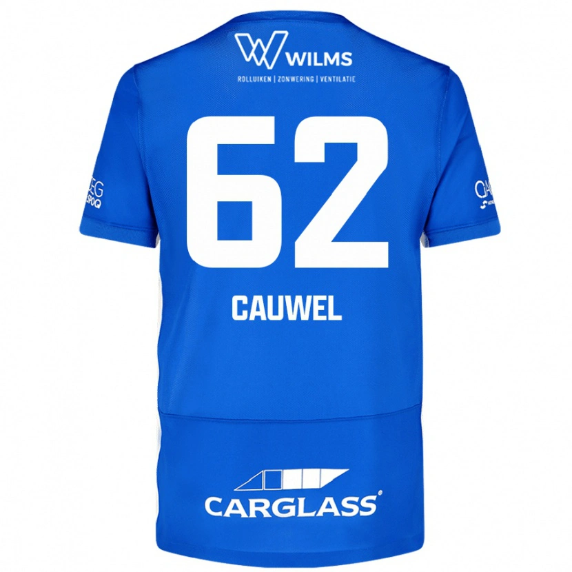 Danxen Men Michiel Cauwel #62 Blue Home Jersey 2024/25 T-Shirt