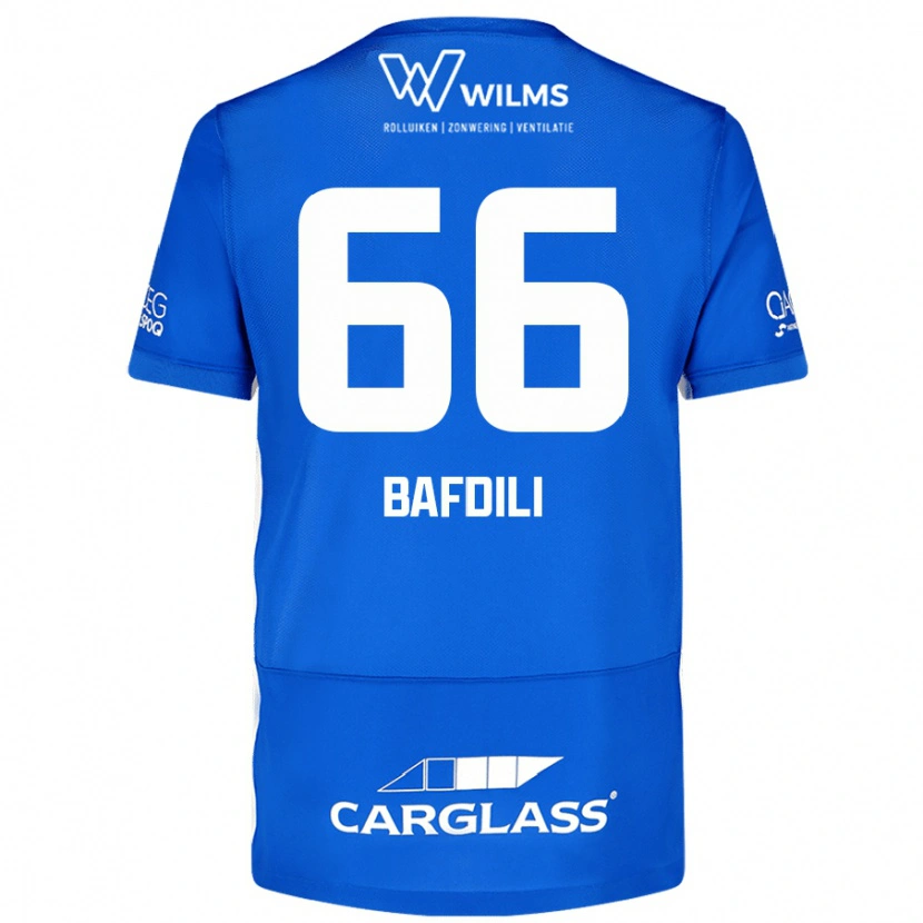 Danxen Men Zaïd Bafdili #66 Blue Home Jersey 2024/25 T-Shirt