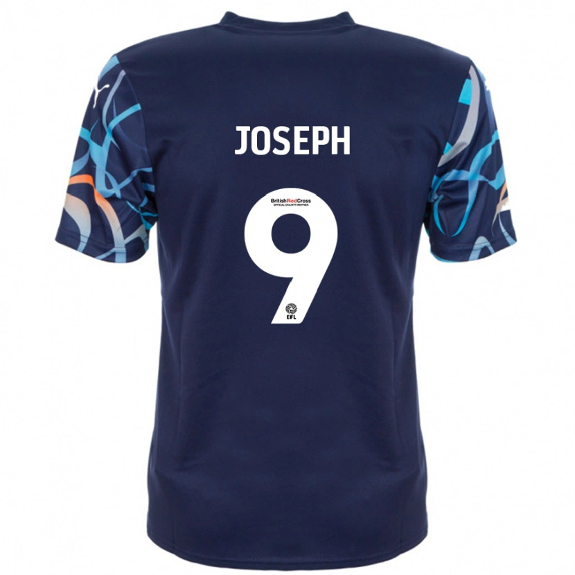 Danxen Men Kyle Joseph #9 Navy Blue Away Jersey 2024/25 T-Shirt