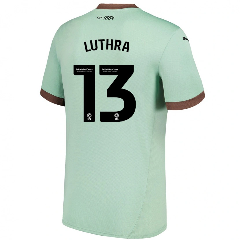 Danxen Men Rohan Luthra #13 Pale Green Away Jersey 2024/25 T-Shirt