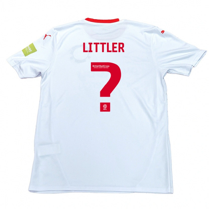 Danxen Men Zack Littler #0 White Away Jersey 2024/25 T-Shirt