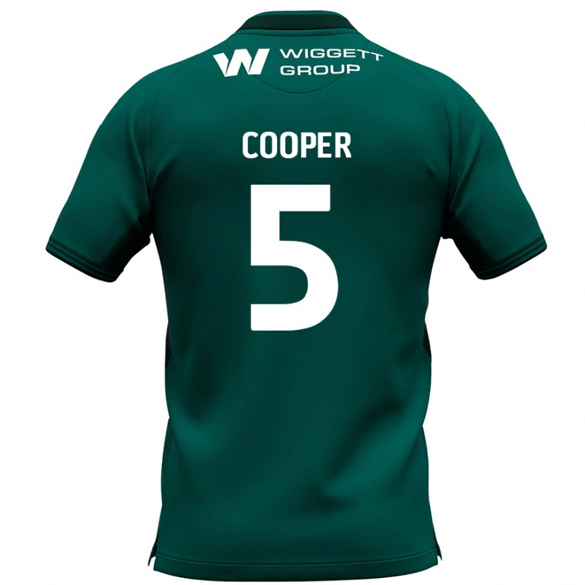 Danxen Men Jake Cooper #5 Green Away Jersey 2024/25 T-Shirt