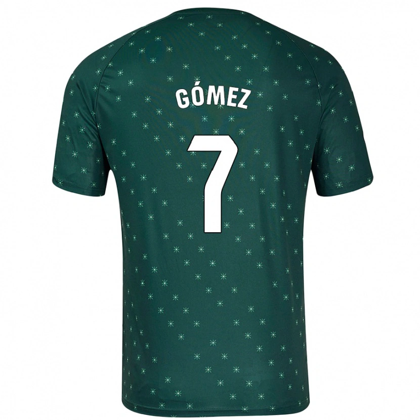 Danxen Men Valen Gómez #7 Dark Green Away Jersey 2024/25 T-Shirt