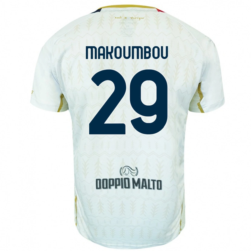 Danxen Men Antoine Makoumbou #29 White Away Jersey 2024/25 T-Shirt