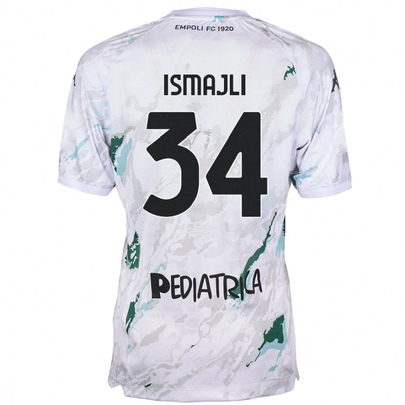 Danxen Men Ardian Ismajli #34 Grey Away Jersey 2024/25 T-Shirt