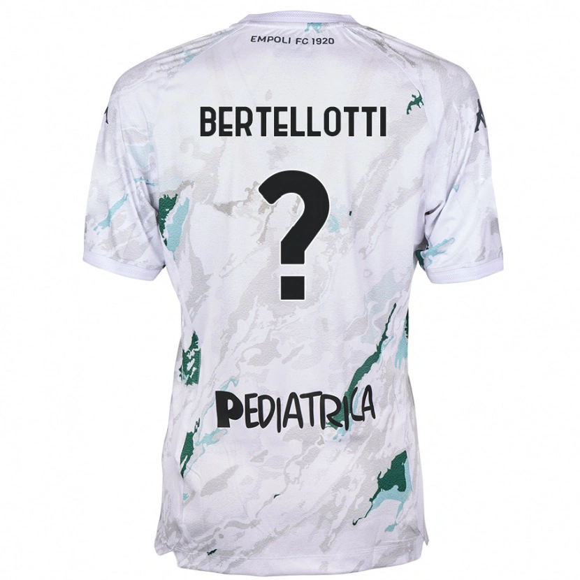Danxen Men Giacomo Bertellotti #0 Grey Away Jersey 2024/25 T-Shirt