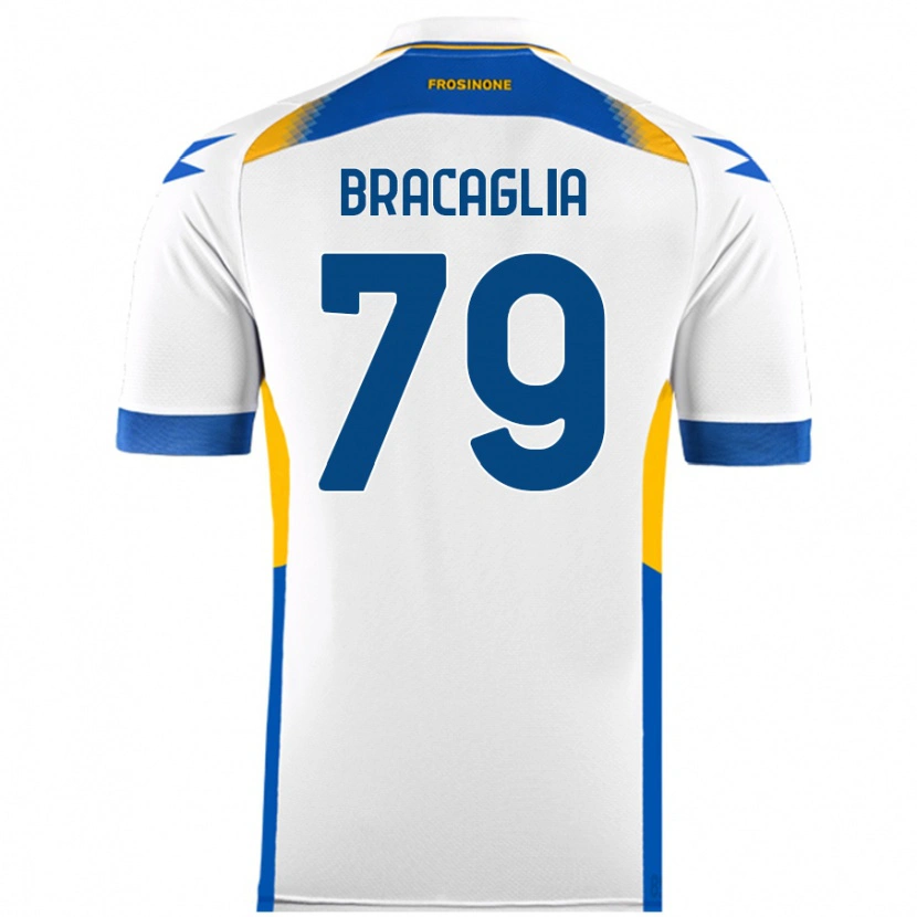Danxen Men Gabriele Bracaglia #79 White Away Jersey 2024/25 T-Shirt