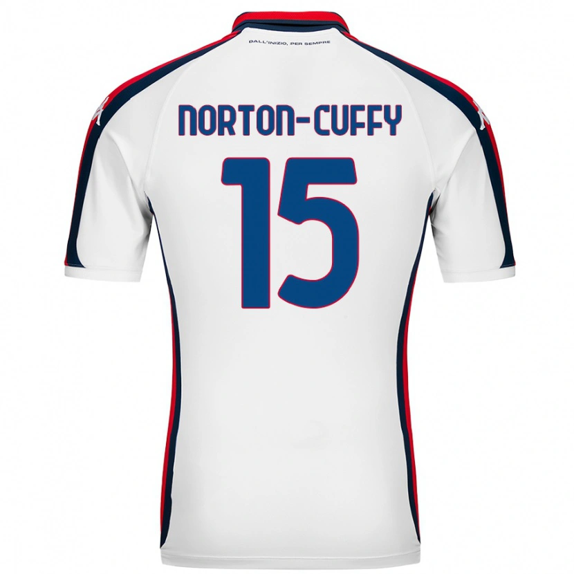 Danxen Men Brooke Norton-Cuffy #15 White Away Jersey 2024/25 T-Shirt