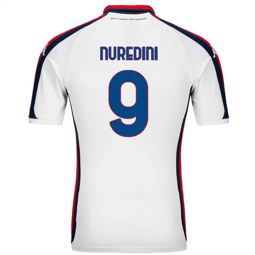 Danxen Men Joi Nuredini #9 White Away Jersey 2024/25 T-Shirt