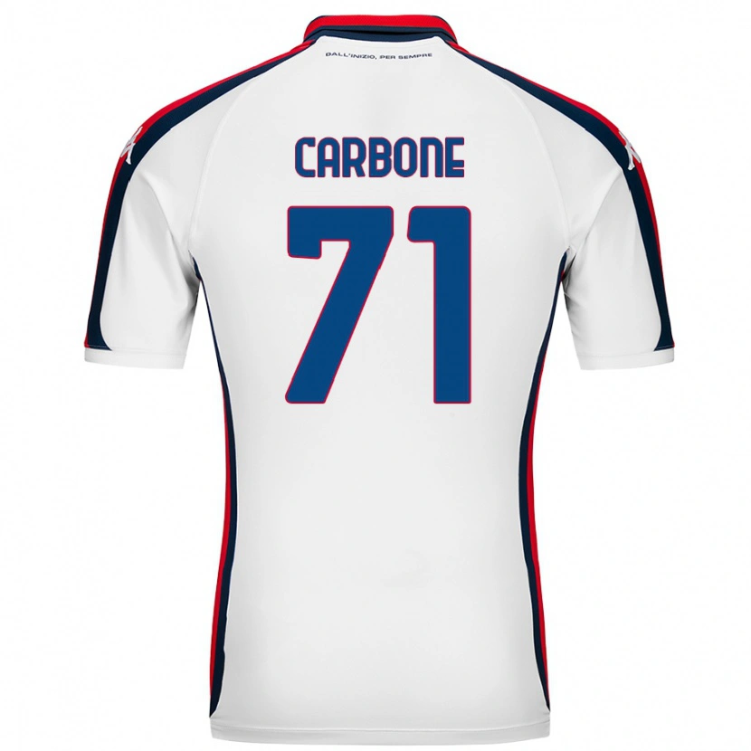 Danxen Men Filippo Carbone #71 White Away Jersey 2024/25 T-Shirt