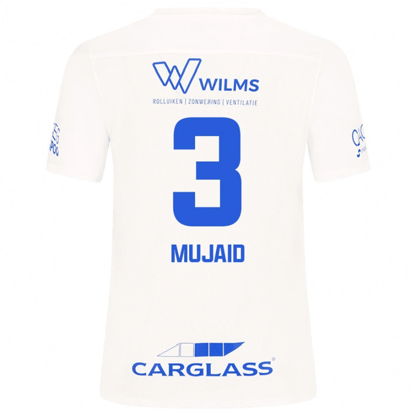Danxen Men Mujaid Sadick #3 White Away Jersey 2024/25 T-Shirt