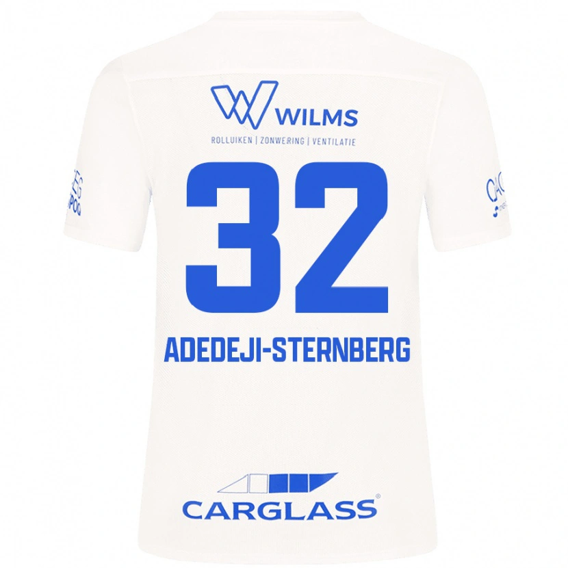 Danxen Men Noah Adedeji-Sternberg #32 White Away Jersey 2024/25 T-Shirt
