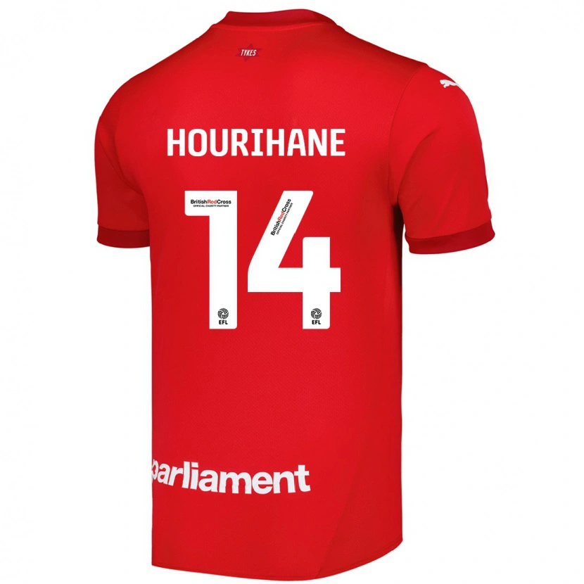 Danxen Women Conor Hourihane #14 Red Home Jersey 2024/25 T-Shirt