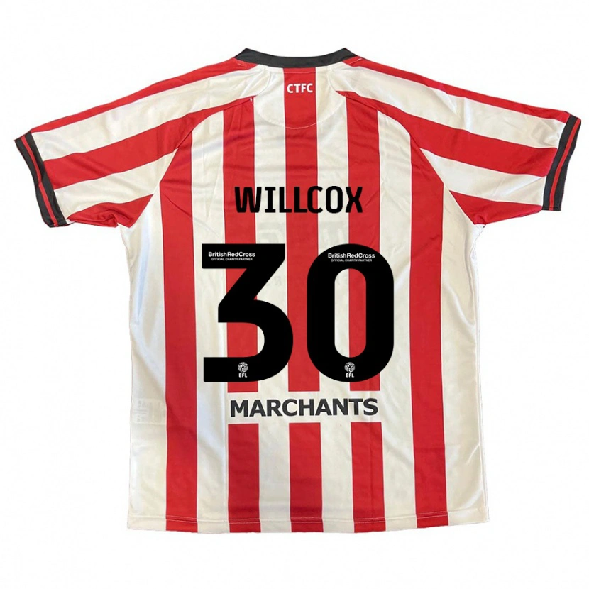 Danxen Women Freddy Willcox #30 Red White Home Jersey 2024/25 T-Shirt