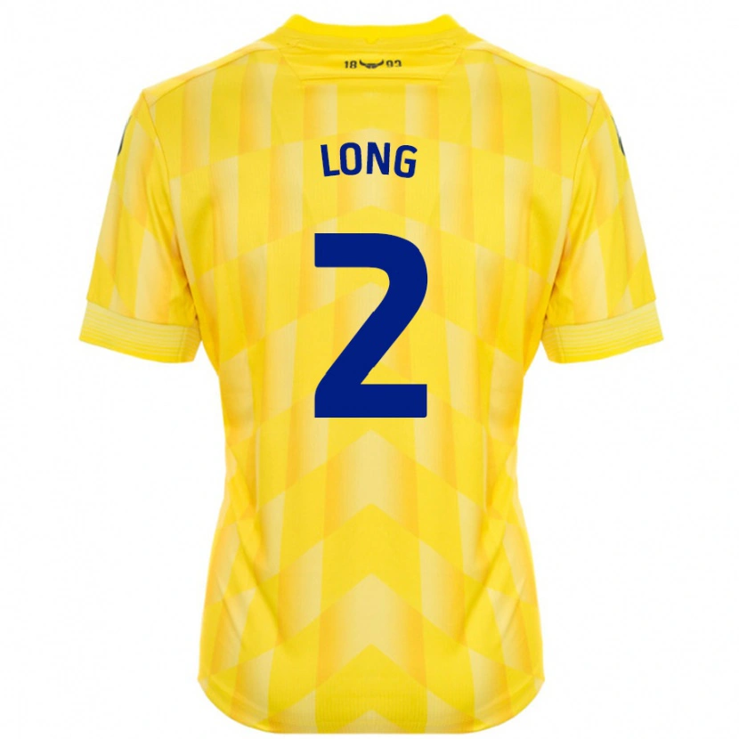 Danxen Women Sam Long #2 Yellow Home Jersey 2024/25 T-Shirt