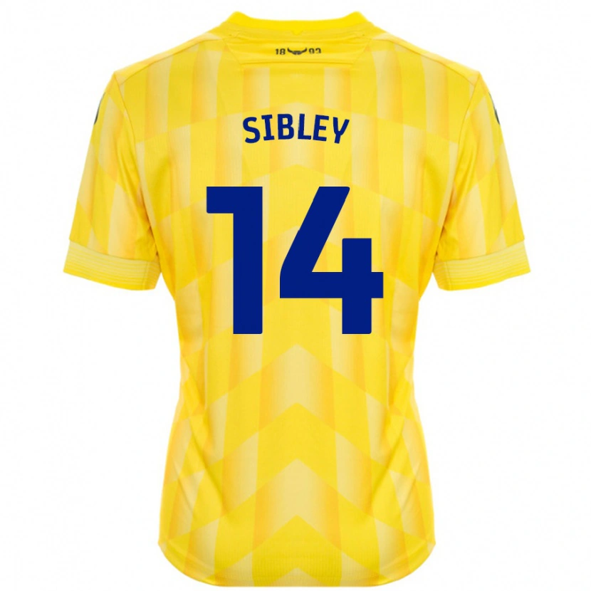 Danxen Women Louie Sibley #14 Yellow Home Jersey 2024/25 T-Shirt